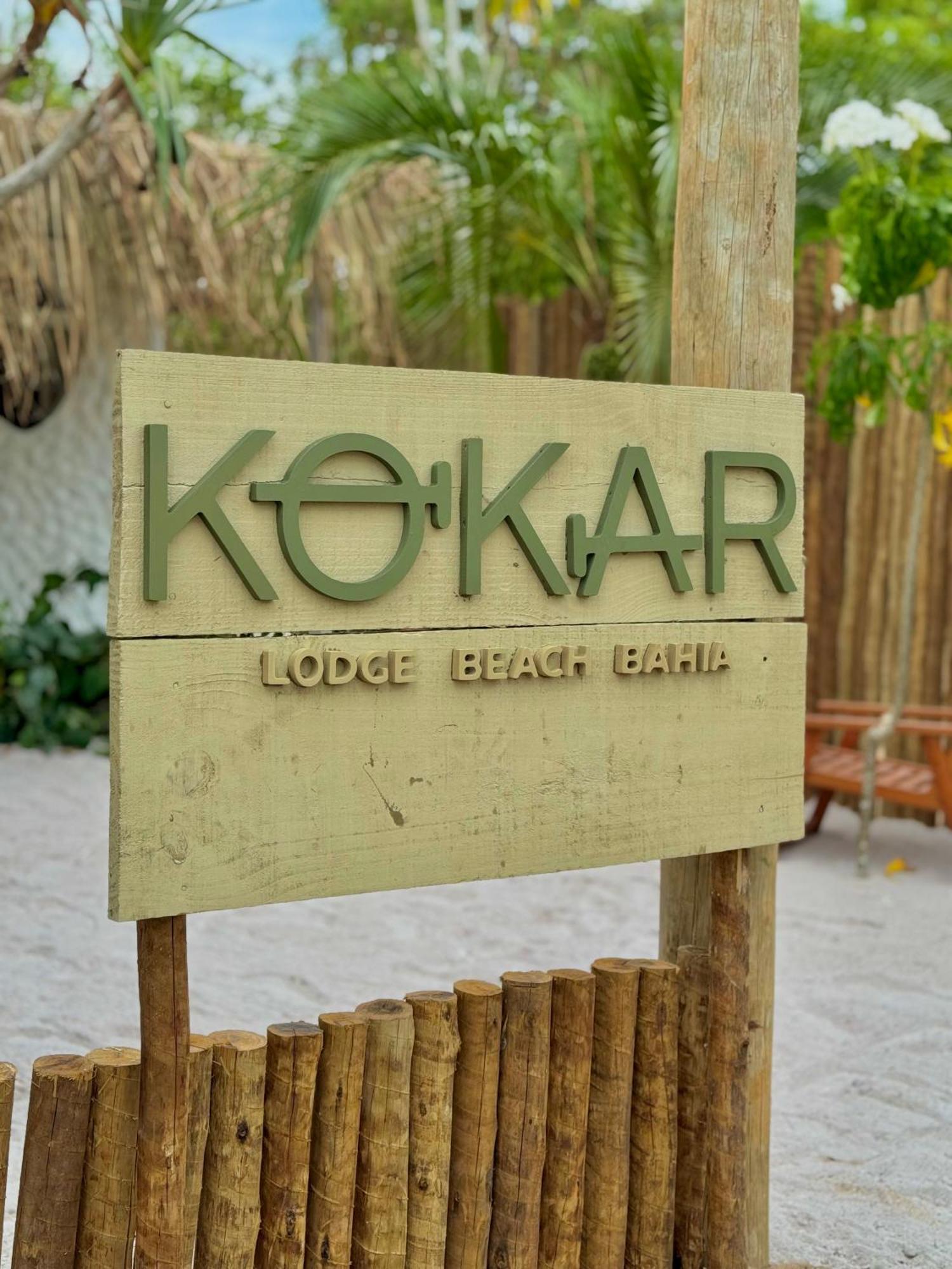 Kokar Lodge Beach Bahia Santa Cruz Cabrália Buitenkant foto