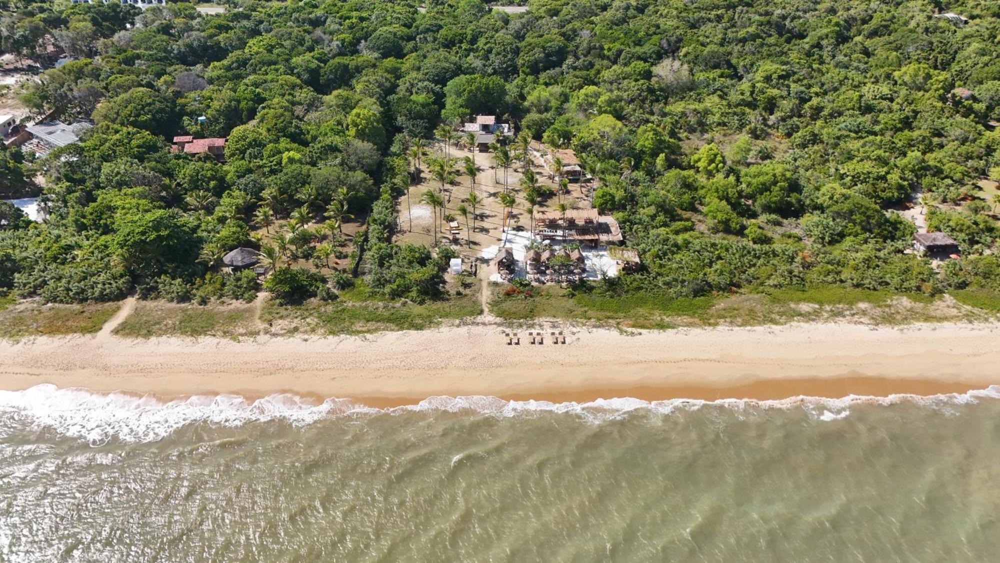 Kokar Lodge Beach Bahia Santa Cruz Cabrália Buitenkant foto